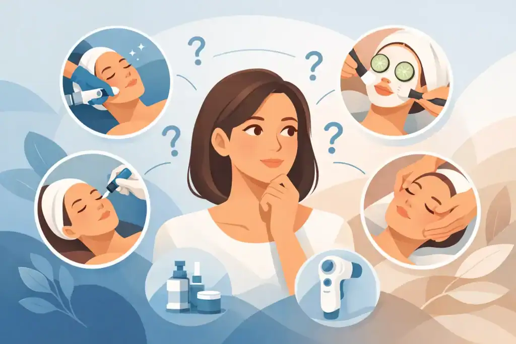 Welche Gesichtsbehandlung passt zu mir?