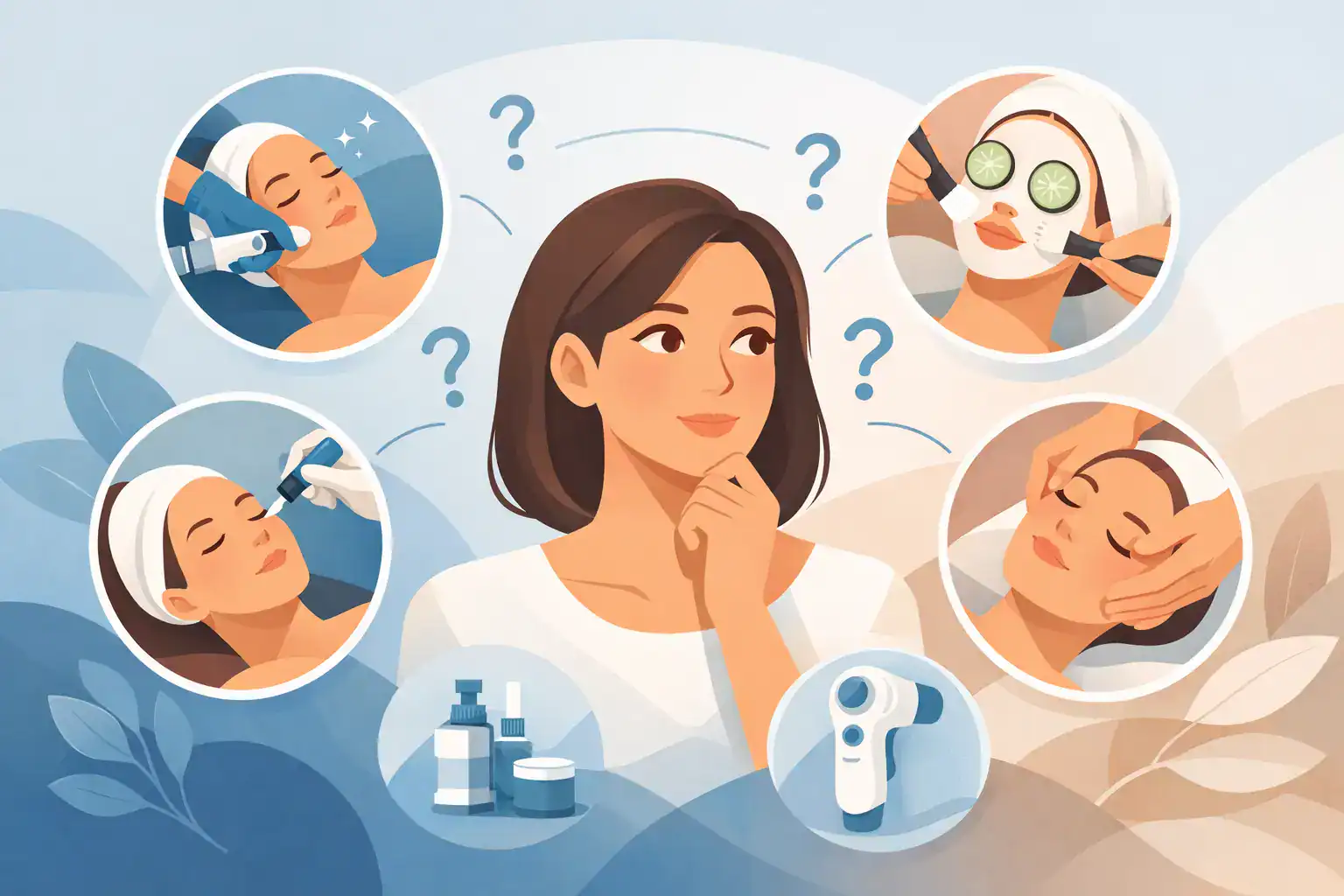 Welche Gesichtsbehandlung passt zu mir?