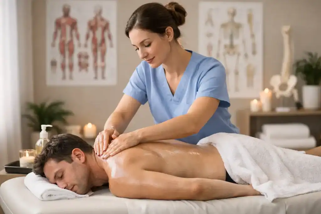 Rückenmassage bei Verspannungen richtig nutzen