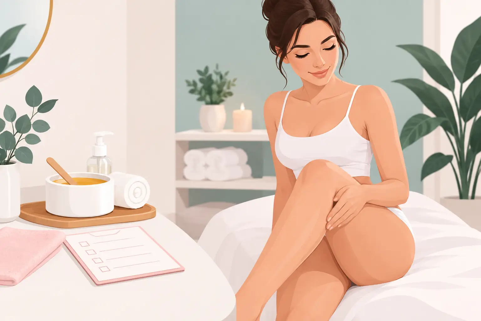 Bikini-Waxing-Termin vorbereiten ohne Stress