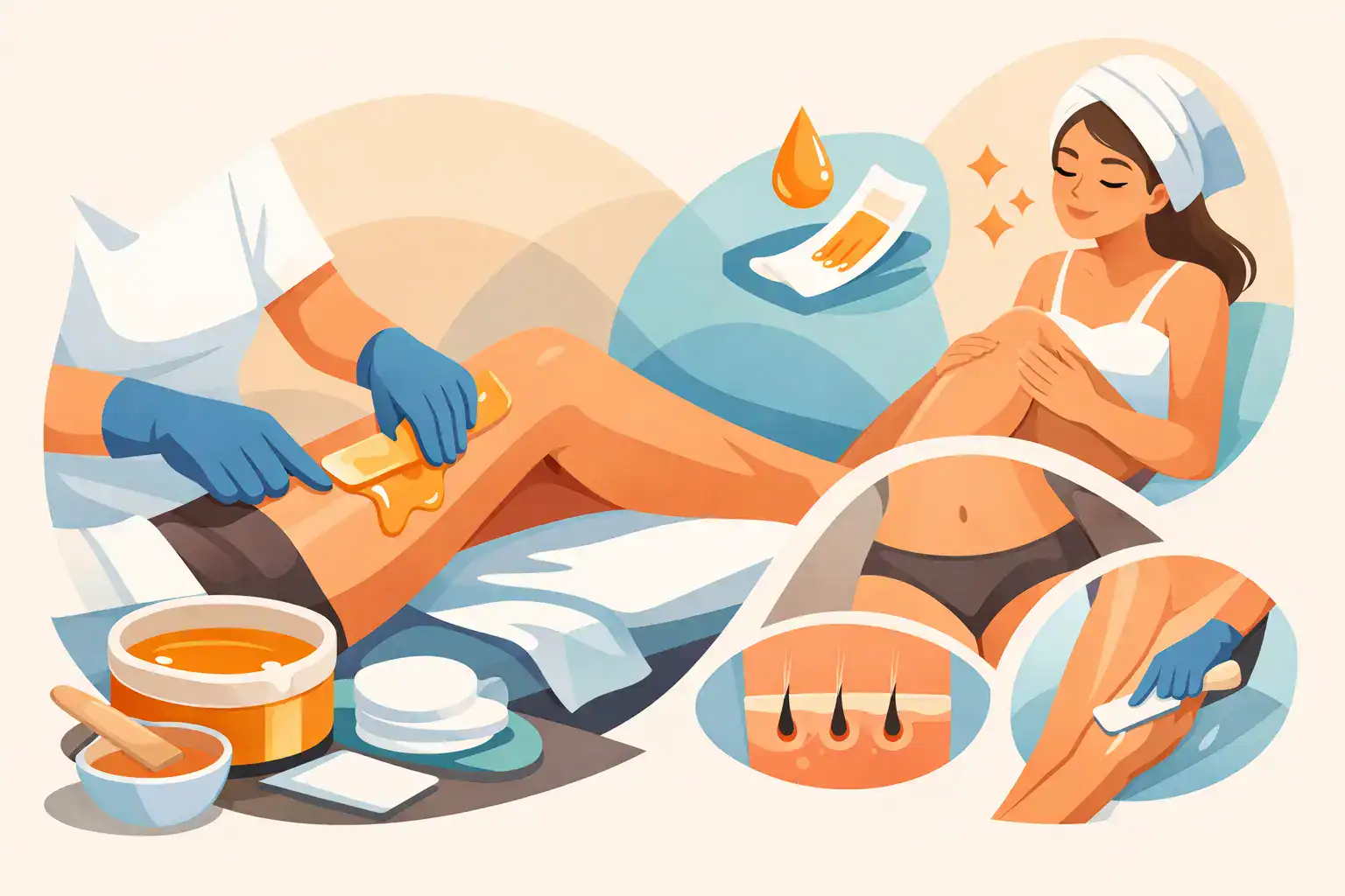 Waxing Erfahrungen und was Sie erwartet
