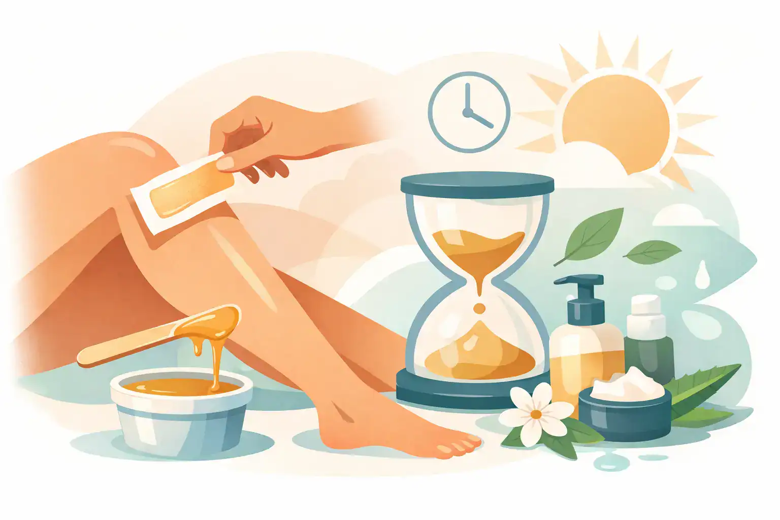 Wie lange hält Waxing? Dauer und Pflegetipps