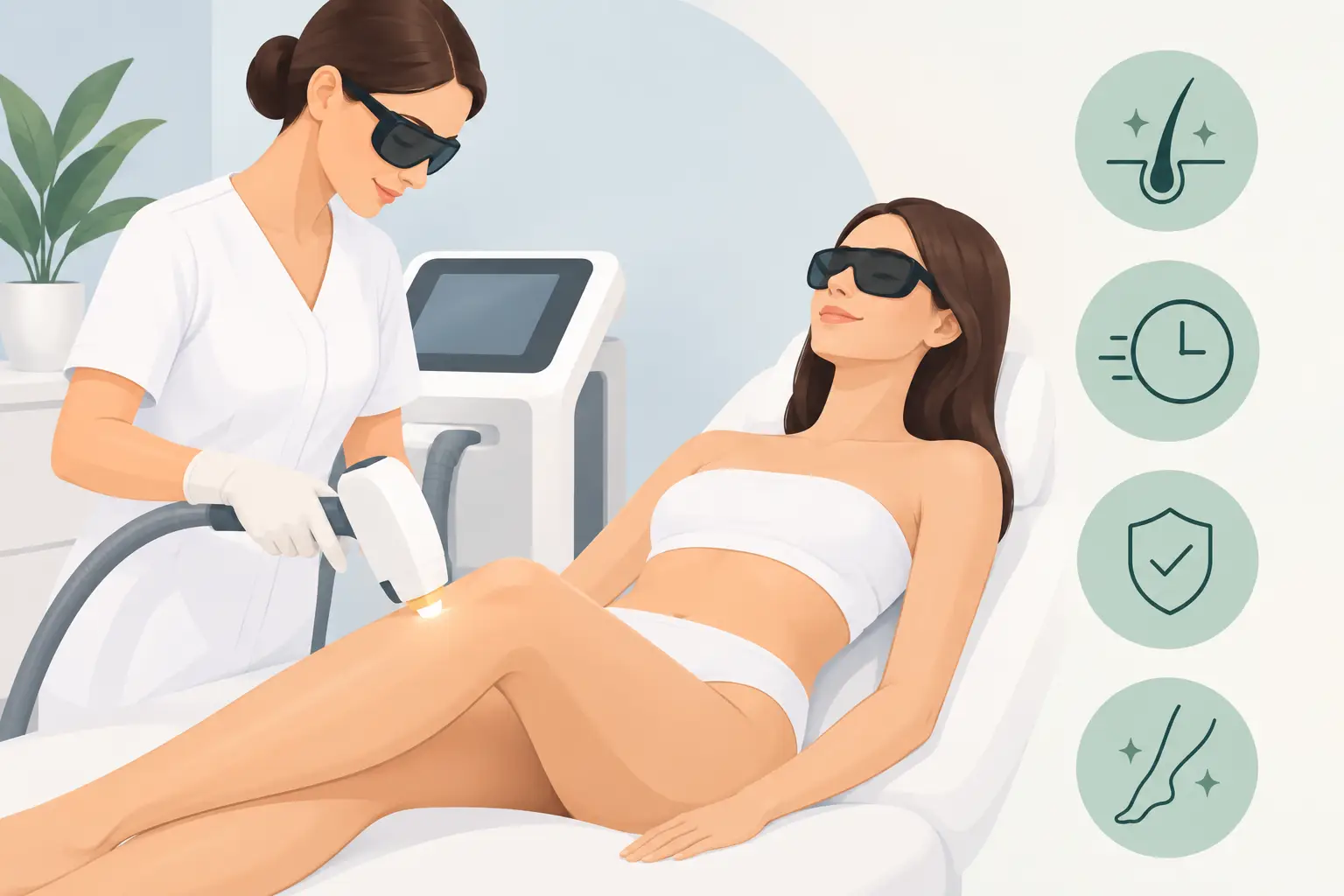 Vorteile von Diodenlaser Haarentfernung