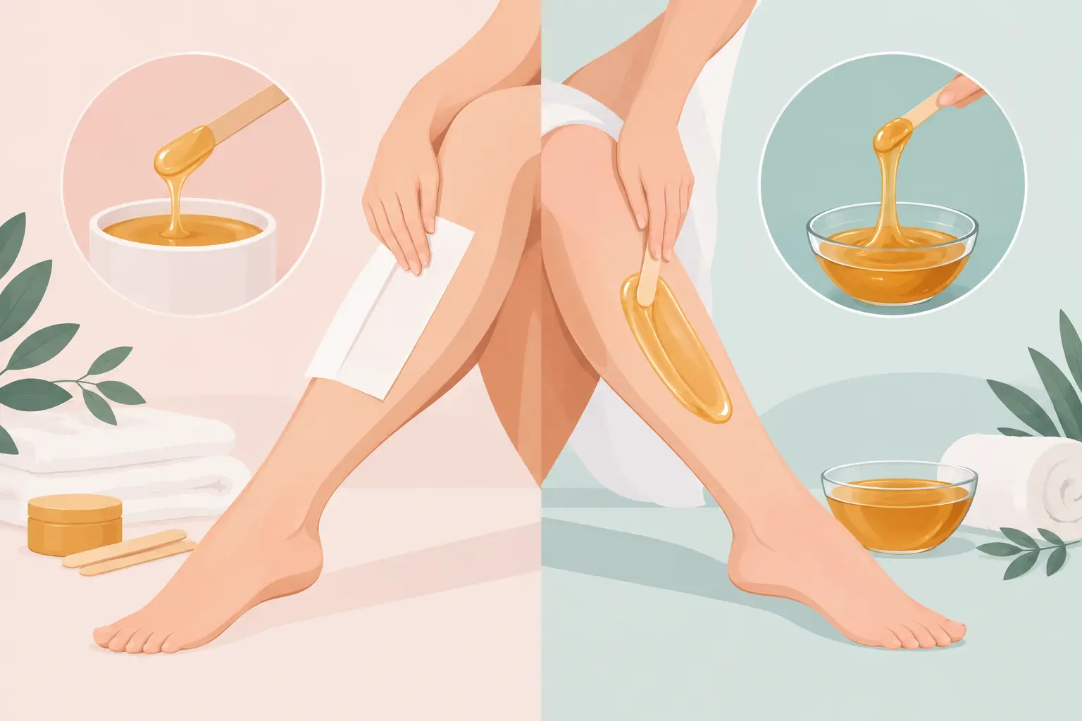 Waxing oder Sugaring: Unterschiede im Überblick